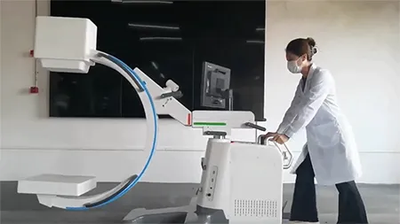 SHOC-5KW Arceau Chirurgical Mobile à Capteur Plan