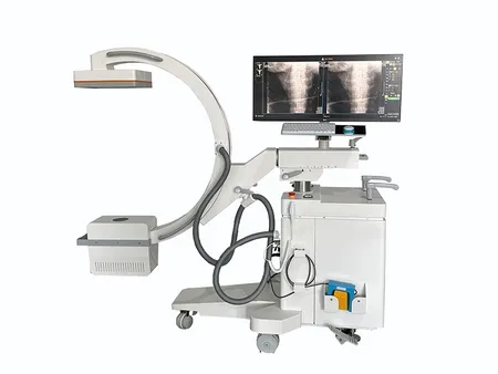 Arceau chirurgical mobile  avec capteur plan